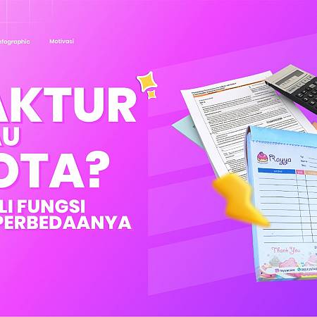 PERBEDAAN NOTA DAN FAKTUR