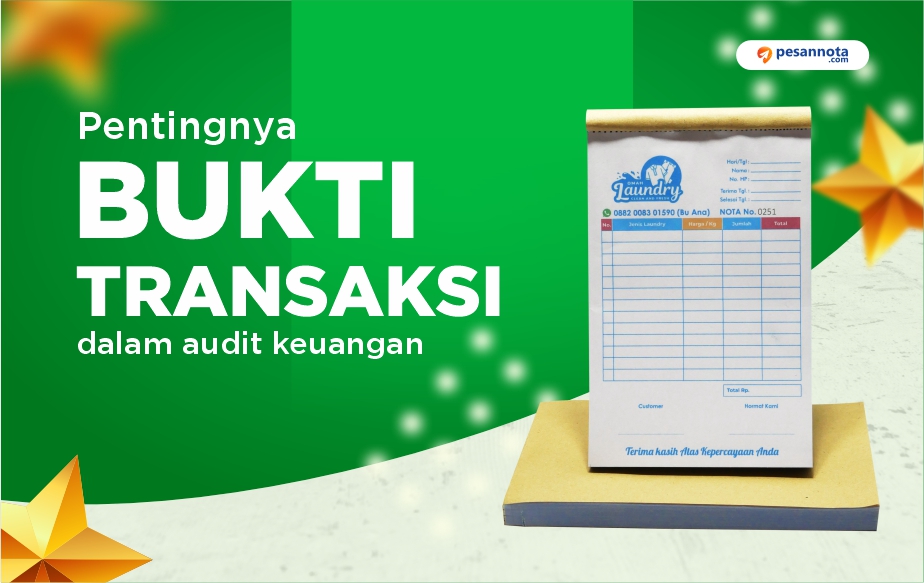 Pentingnya Bukti Transaksi